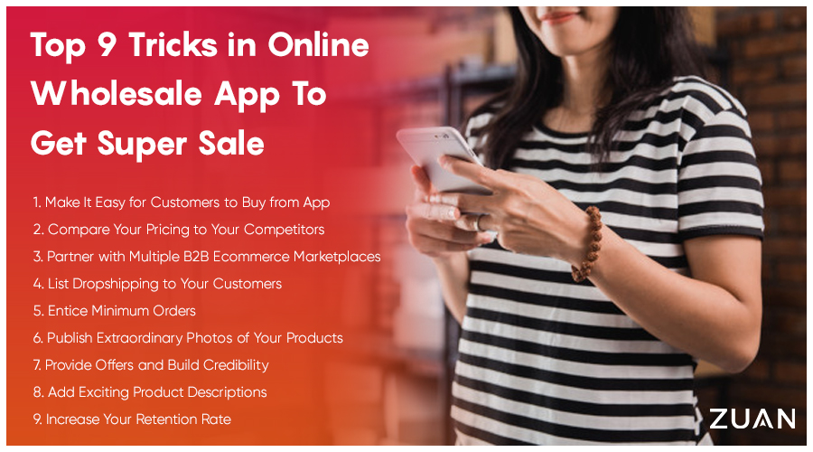 Top 9 Tricks in Online Wholesale App To Get Super Sale